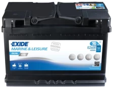 Akumuliatorius EXIDE EZ600 12V 70Ah 720A D+ kaina