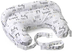 Chicco Boppy Deluxe Hello Baby maitinimo pagalvė kaina