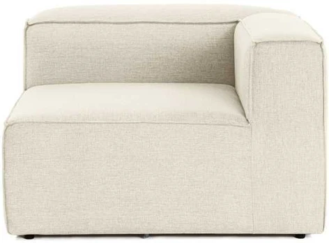 1 sėdynės sofa Fora 1R - Ecru