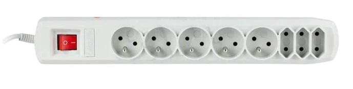 Activejet APN-8G/3M-GR power strip with cord