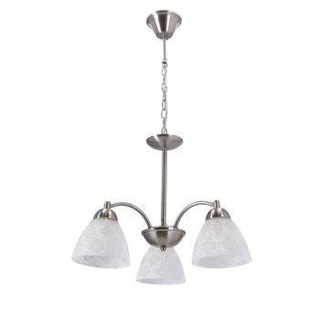 Pakabinamas šviestuvas Cavallo sidabrinis 3x60w E27