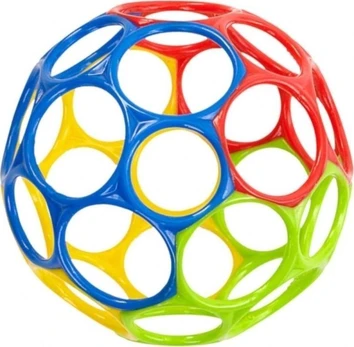 Klasikinis Kamuolys - Oball 10 cm - Multicolor (10340)