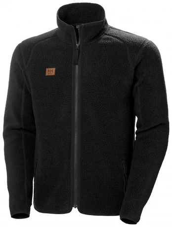 Fleece Jacket Heritage Pile, black XL, Helly Hansen Workwear