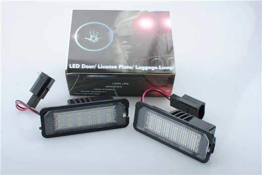 M-TECH LED numerio apšvietimas VW Golf, Passat