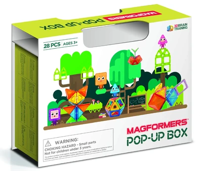 Magnetinis konstruktorius Magformers Pop-up Box, 28 detalės