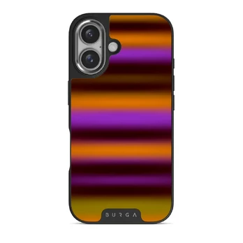 Spiced Plum - iPhone 16 Case, Elite Dark (MagSafe) / Silver