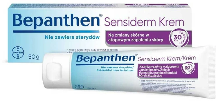 Bepanthen Sensiderm kremas nuo atopinio dermatito, 50 g