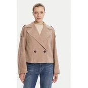 Weekend Max Mara Odinė striukė Maga 2525446061 Ruda Regular Fit