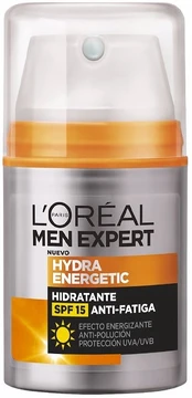 Veido kremas L'Oreal Men Expert Hydra Energetic SPF 15, 50 ml kaina