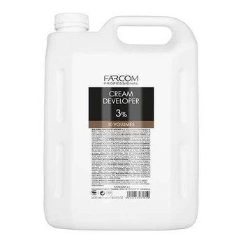 Oksidacinė emulsija Farcom Professional Kreminis Developer 3% (10 Vol.) 3500ml