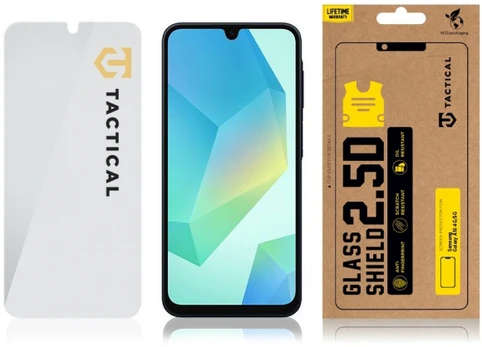 Tactical Glass Shield 2.5D for Samsung Galaxy A16 5G Clear