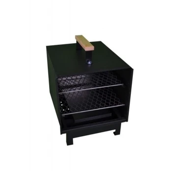 Nešiojama rūkykla 45 L talpos, metalinė