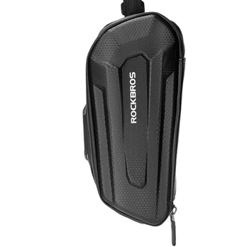 Rockbros B69 bicycle saddle bag 1.7l with easy release system - juodas
