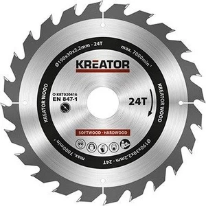 Pjovimo diskas Kreator, 190 mm x 30 mm