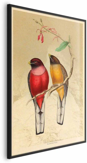 Artgeist Plakatas - Birds on a Branch