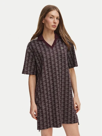Lacoste Kasdieninė suknelė EF8309 Spalvota Regular Fit