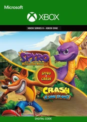 Spyro + Crash Remastered Game Bundle Xbox