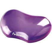 MOUSE PAD WRIST SUPPORT/PURPLE 91477-72 FELLOWES kaina