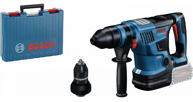 perforatorius Bosch GBH 18V-34 CF, be akumuliatoriaus ir įkroviklio