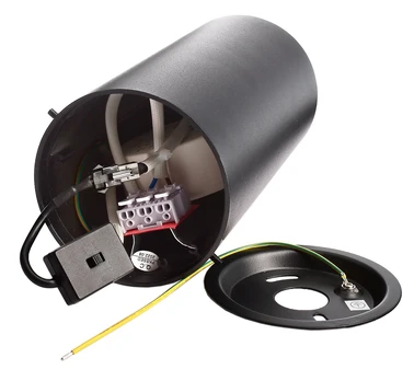 Paviršinis LED šviestuvas "Lucea 15 W", juodas