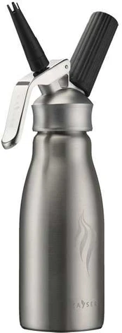 Kayser Inox whipped cream siphon, 1 l