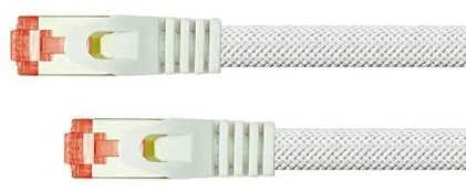 Python Series Python RNS Patchkabel Cat.6 S/FTP PiMF PVC 250MHz OFC 1,0m balta