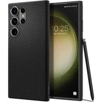 DĖKLAS Spigen LIQUID AIR GALAXY S23 ULTRA MATTE JUODAS