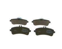 BOSCH 0 986 494 763 Brake pad set kaina
