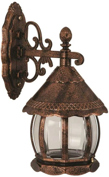 Floriane Garden Lauko sieninis šviestuvas BAP-68184-BKR-M2