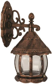 Floriane Garden Lauko sieninis šviestuvas BAP-68184-BKR-M2 kaina