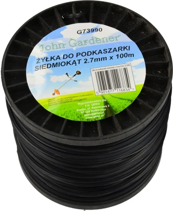 Žoliapjovės valas Geko G73990, 100 m x 2.7 mm