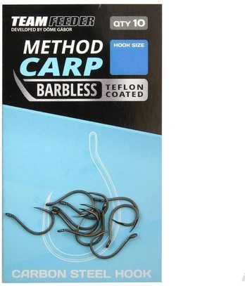 Haldorádó Kabliukai Team Feeder By Döme Method Carp Barbless
