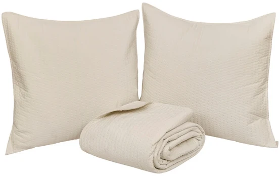 Atmosphera Bedspread with 2 pillowcases, LILOU, 240 x 260 cm