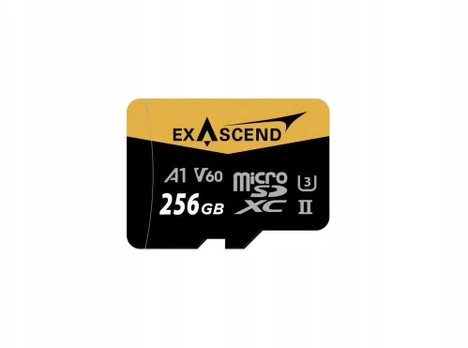 ExAscend Catalyst micro 256GB UHS-II V60 (EX256GUSDV60-AD) atminties kortelė