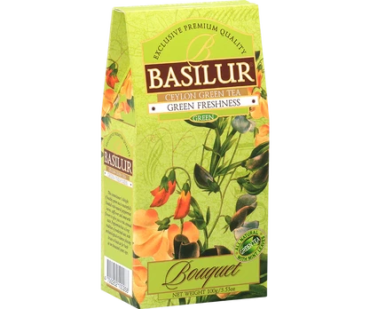 BASILUR ceylono žalioji arbata 100g.