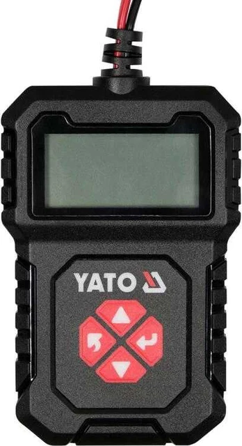 YATO ELEKTRONINIS AKUMULIATORIŲ TESTERIS