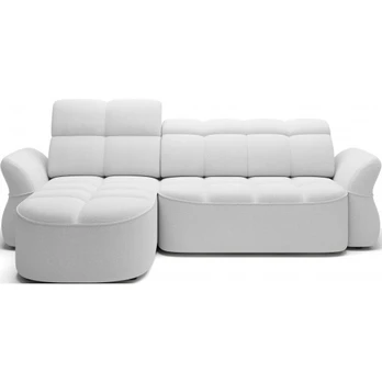 Kampinė sofa Beneth, Balta