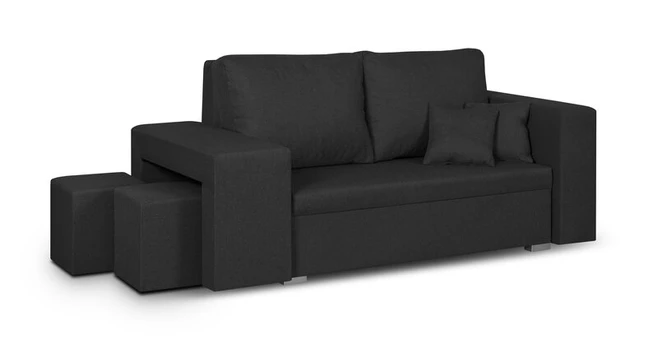 Sofa-lova Milo2, juoda