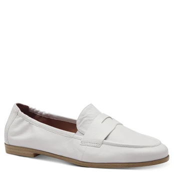 Mokasinai moterims, Balta, Mocasins