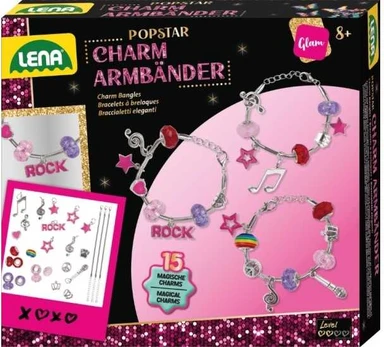 Lena Charm-armbånd Popstar