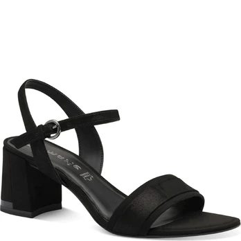 Basutės moterims, Juoda, Sandal heel