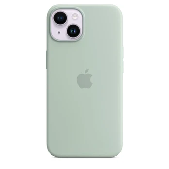 Nugarėlės dėklai Apple 14 Silicone Case with MagSafe Succulent