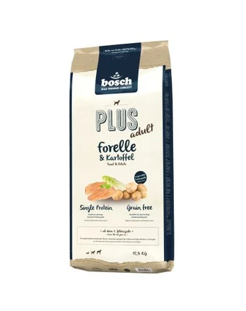 Bosch Soft su upėtakiais ir bulvėmis 12,5 kg