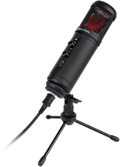 Kruger & Matz Warrior GV-100 USB žaidimų / vlogger mikrofonas kaina