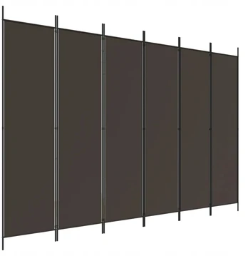 Plakatas Širmas, 6 dalių, ruda, 300x200cm, audinys, sulankstomas