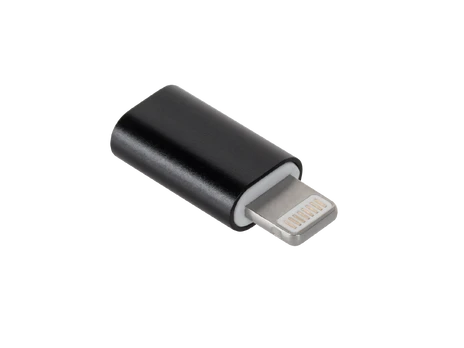 Adapteris Micro USB - Apple Lightning M-Life juodas