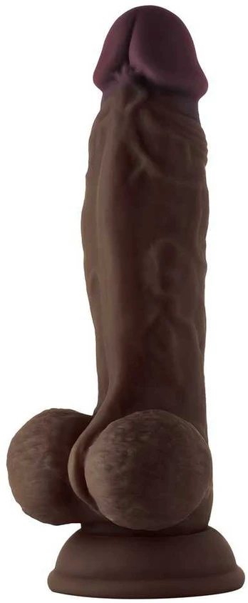 Realistinis vibratorius Shaft MAHOGANY