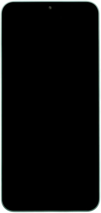 LCD display + Touch Unit + Front Cover Samsung A266B Galaxy A26 5G Žalias (Service Pack)