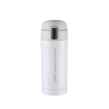 "Maestro" MR-1641-32-WHITE 320 ml termo puodelis, baltas
