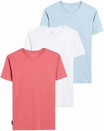 Blue T-shirt for men modone, light mėlynas